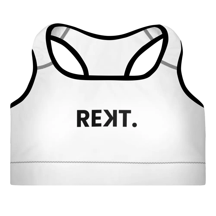 Get Rekt Padded Sports Bra product image (2)