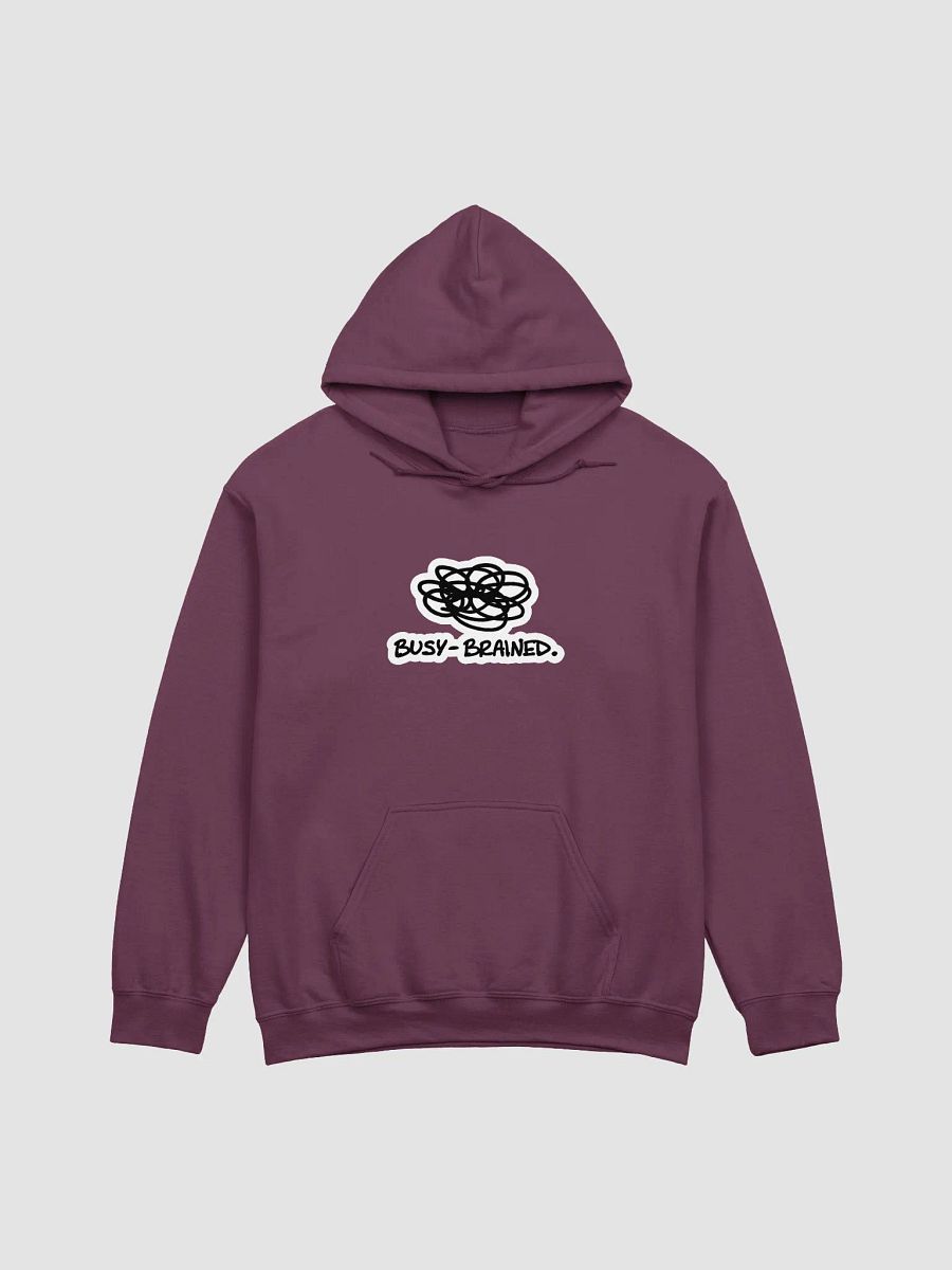 BUSY-BRAINED (bubble design) classic hoodie product image (38)