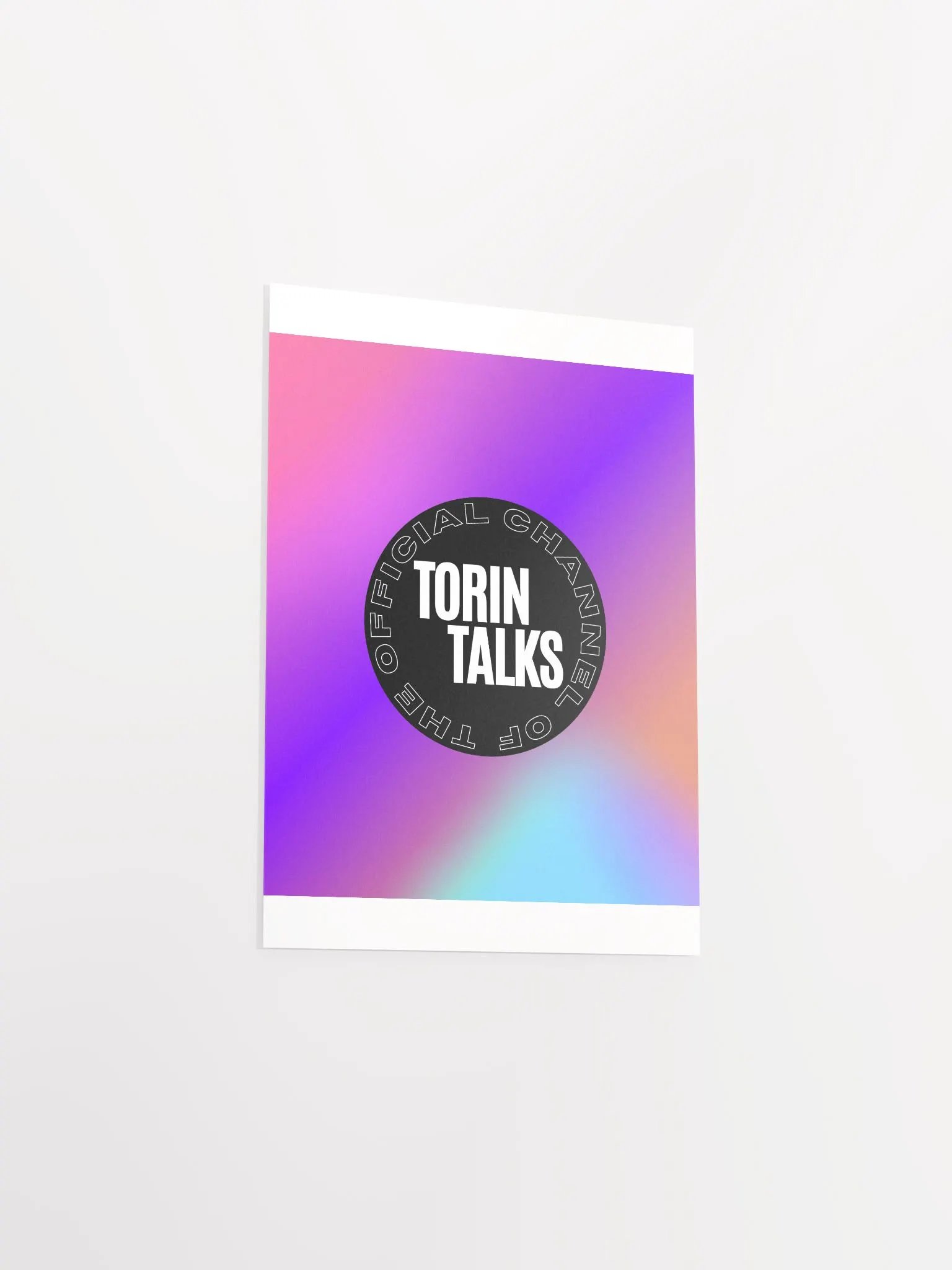 Torin Talks Emblem Poster product image (6)
