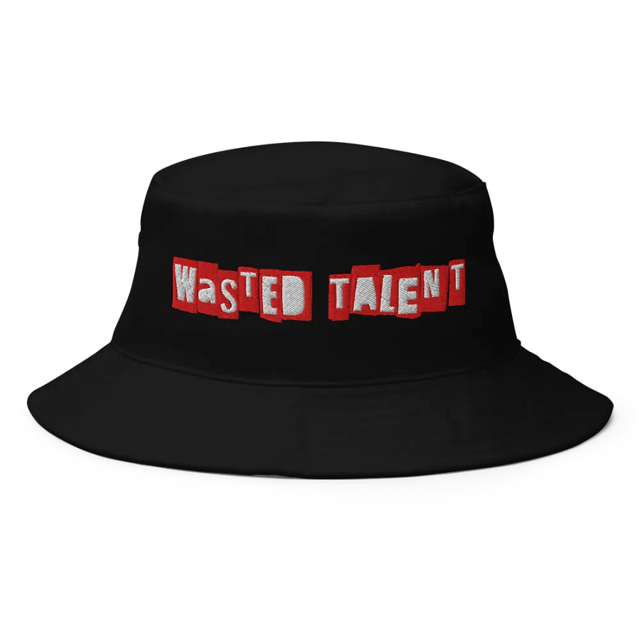 Wasted Talent Cutout Bucket Hat product image (1)