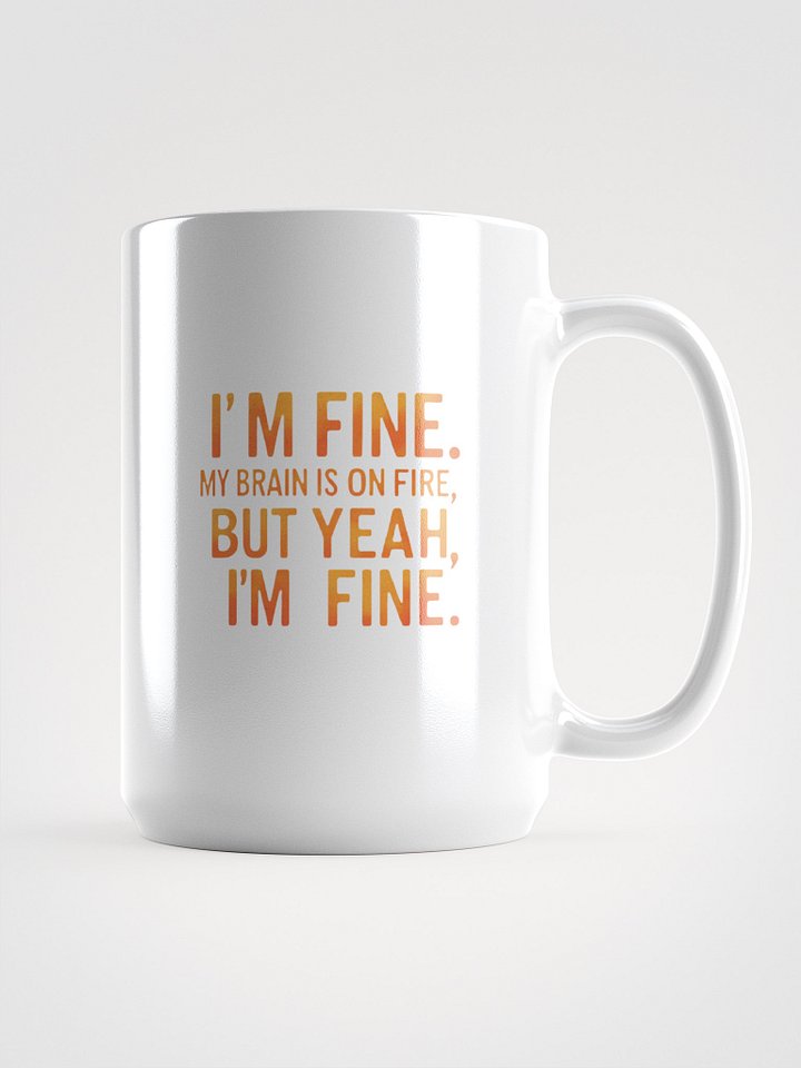 Fire Brain White Mug product image (2)
