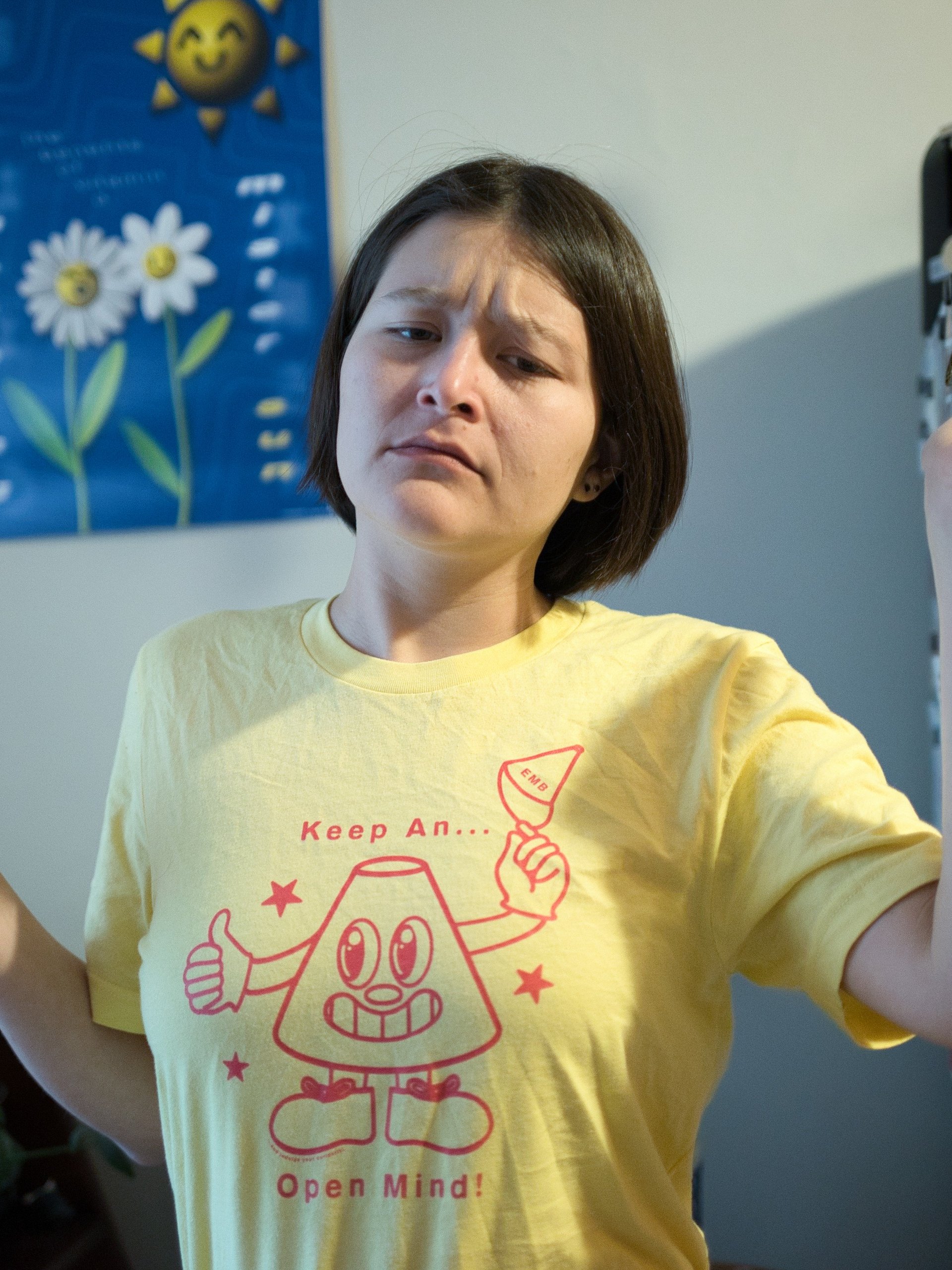 Keep An... Open Mind! Reddish on Yellow or White product image (4)