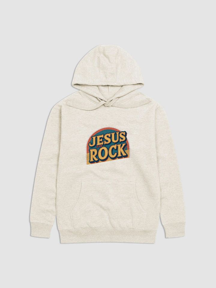 Vintage Jesus Is My ROCK Hoodie product image (7)