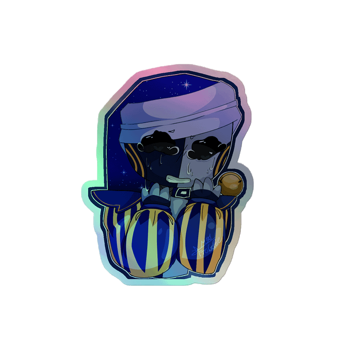 LIMITED EDITION Crying Moon Sticker product image (2)