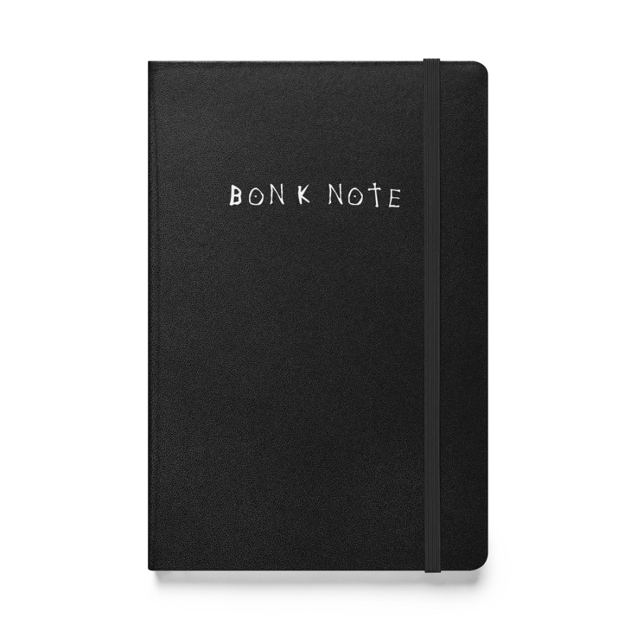Bonk Note Parody Notebook product image (1)