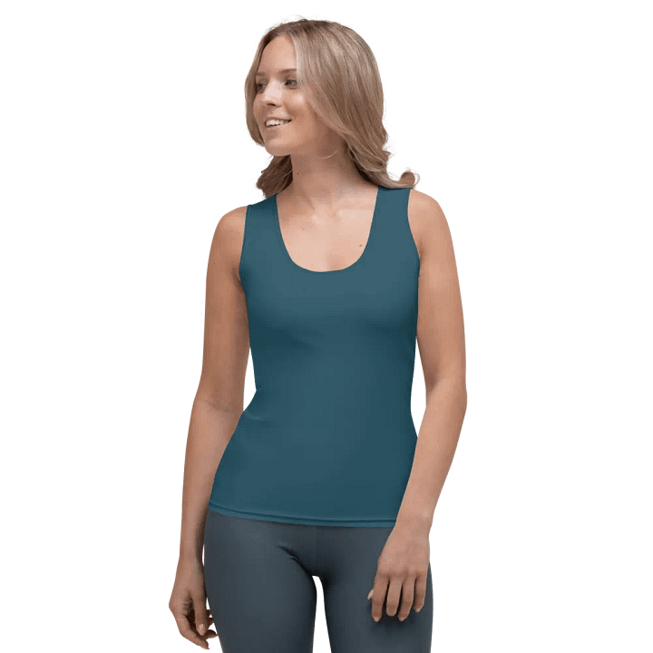 Teal Twirl Top product image (1)