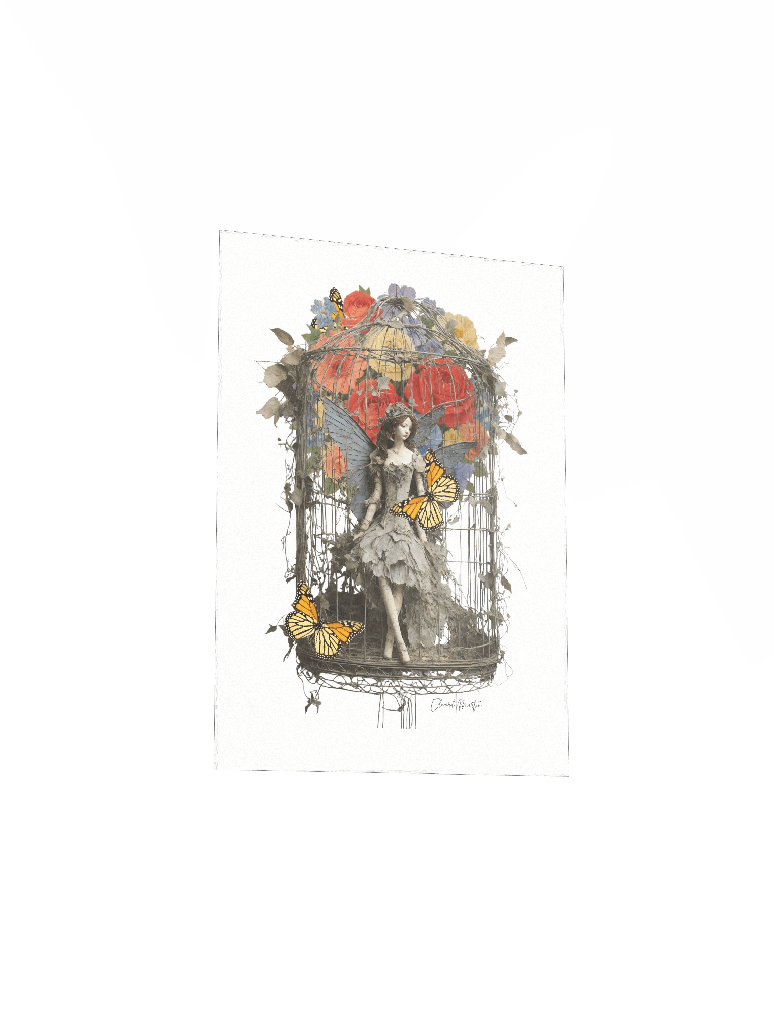 La Reina y las Monarcas (The Queen and the Monarchs) Fairy by Edward Martin product image (4)