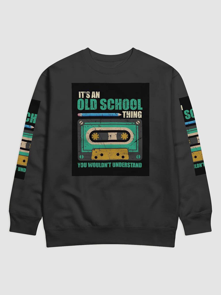 Old School Vibes Cassette Tape Sweatshirt product image (1)