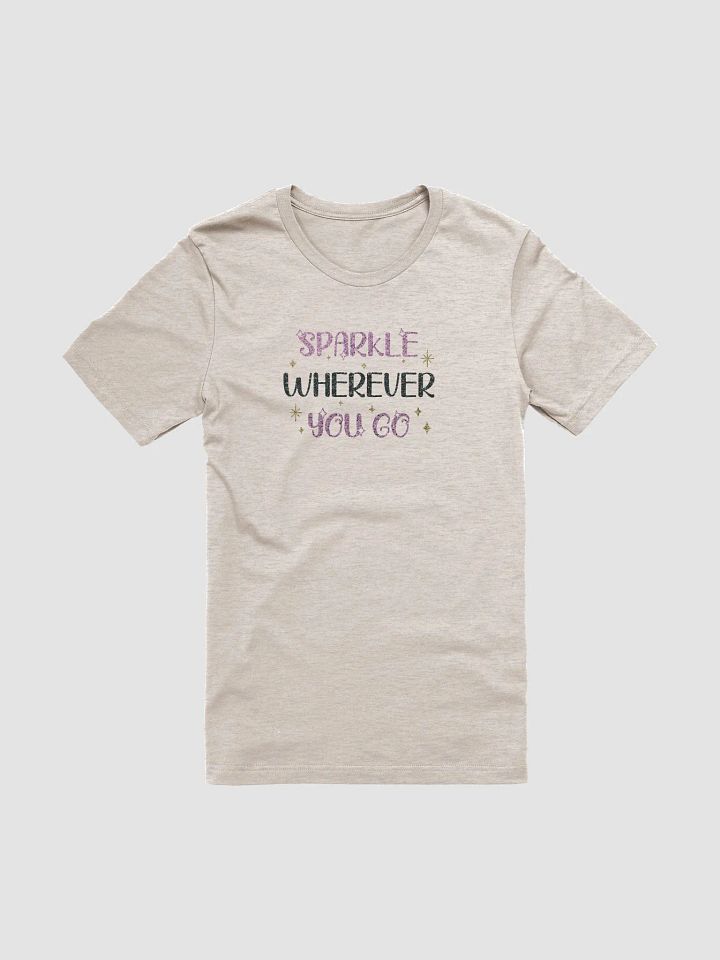 Sparkle Wherever You Go Glitter T-Shirt product image (2)
