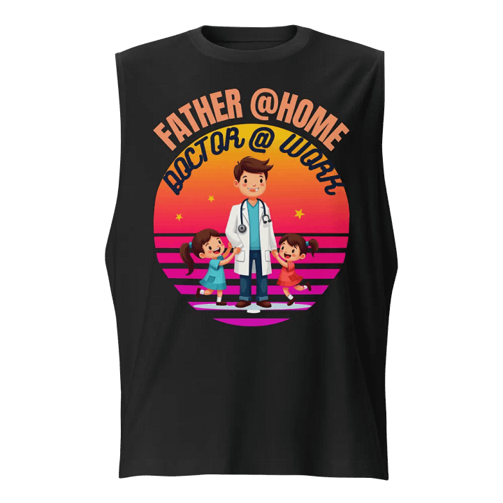 Father @ Home, Doctor @ Work Muscle Tank product image (1)