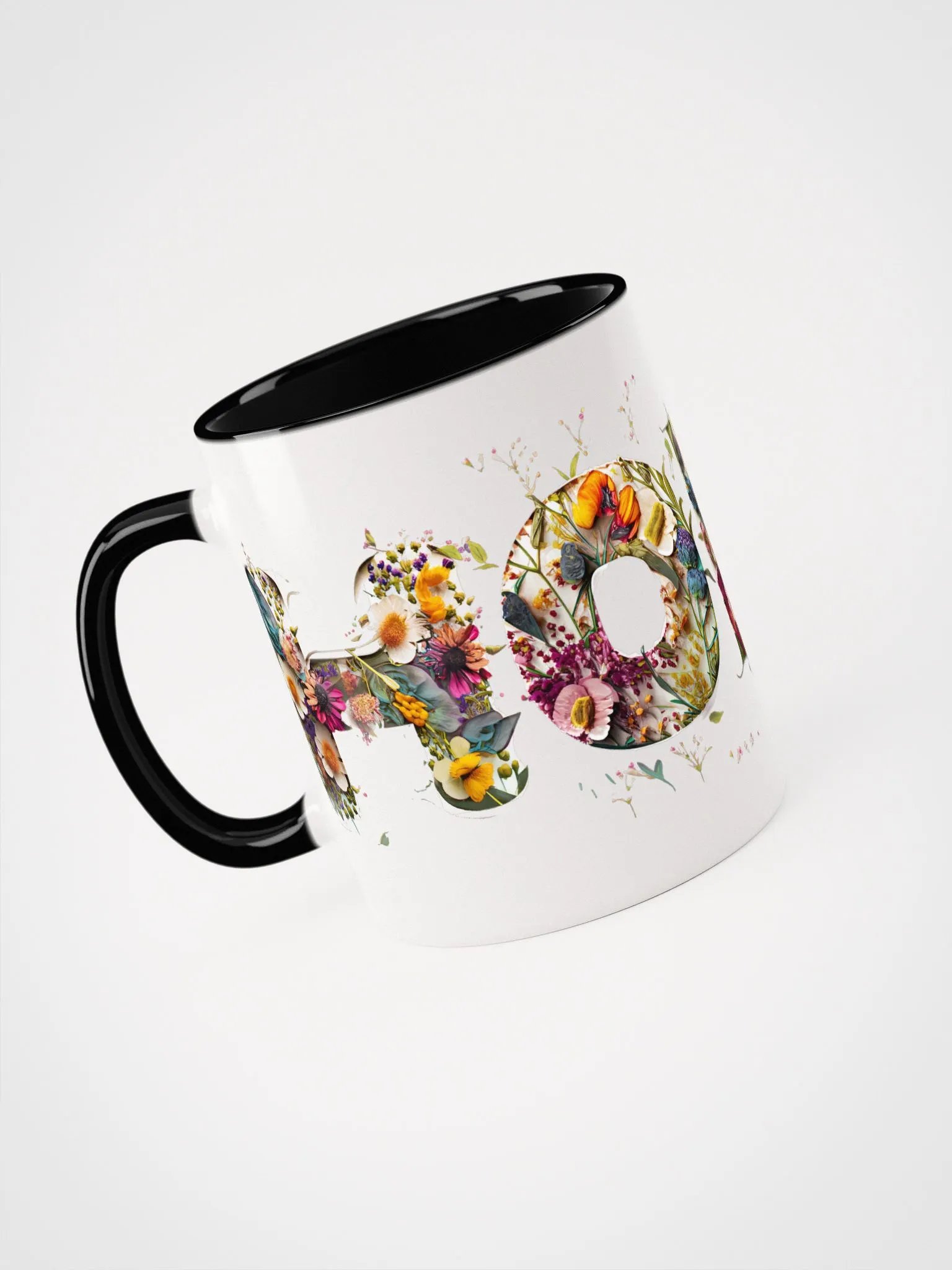 Floral Hope Ceramic Mug product image (2)