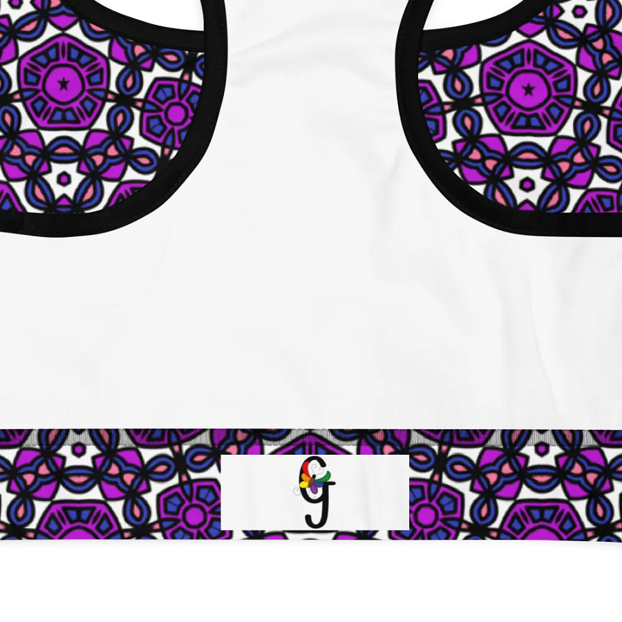 Gender Fluid Abstract (1) - Sports Bra product image (8)