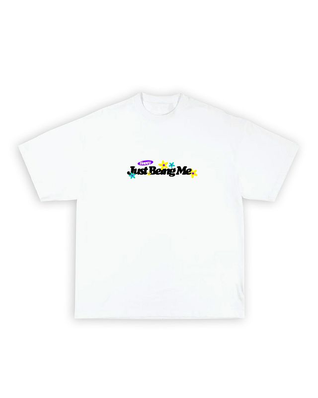 HAPPY TEE-WHITE product image (1)