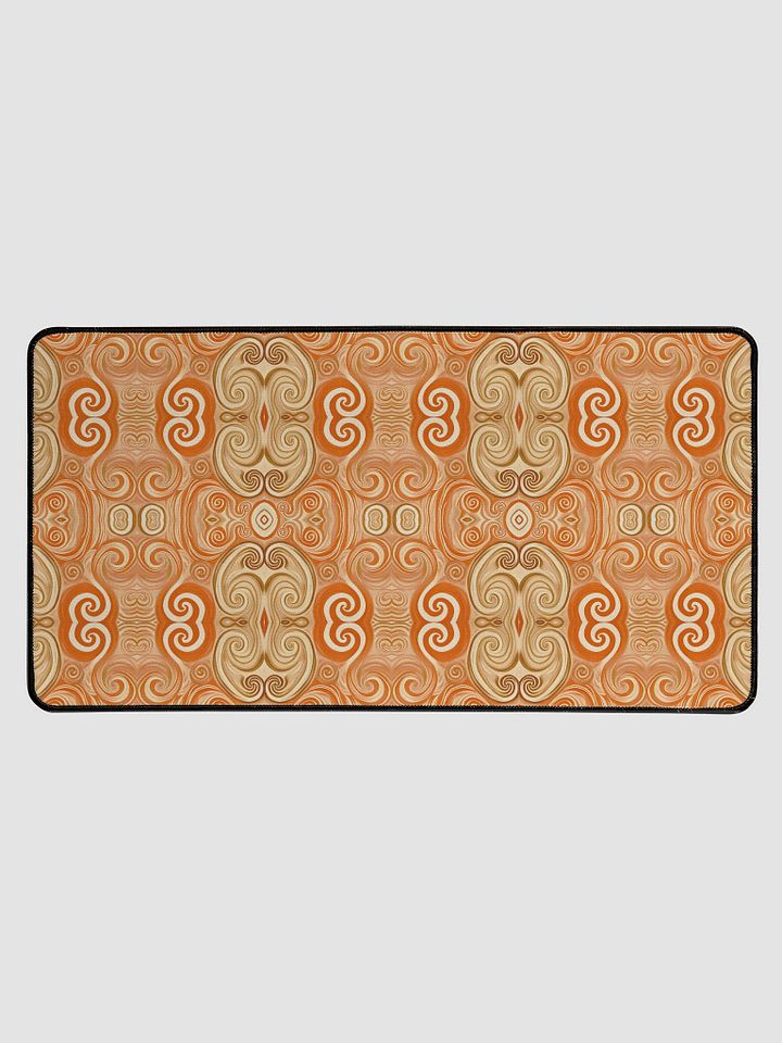 Funky Latte Liquid Tie-Dye Desk Mat product image (2)