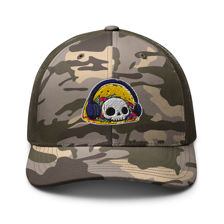 Taco Logo Embroidered Camo Hat product image (1)