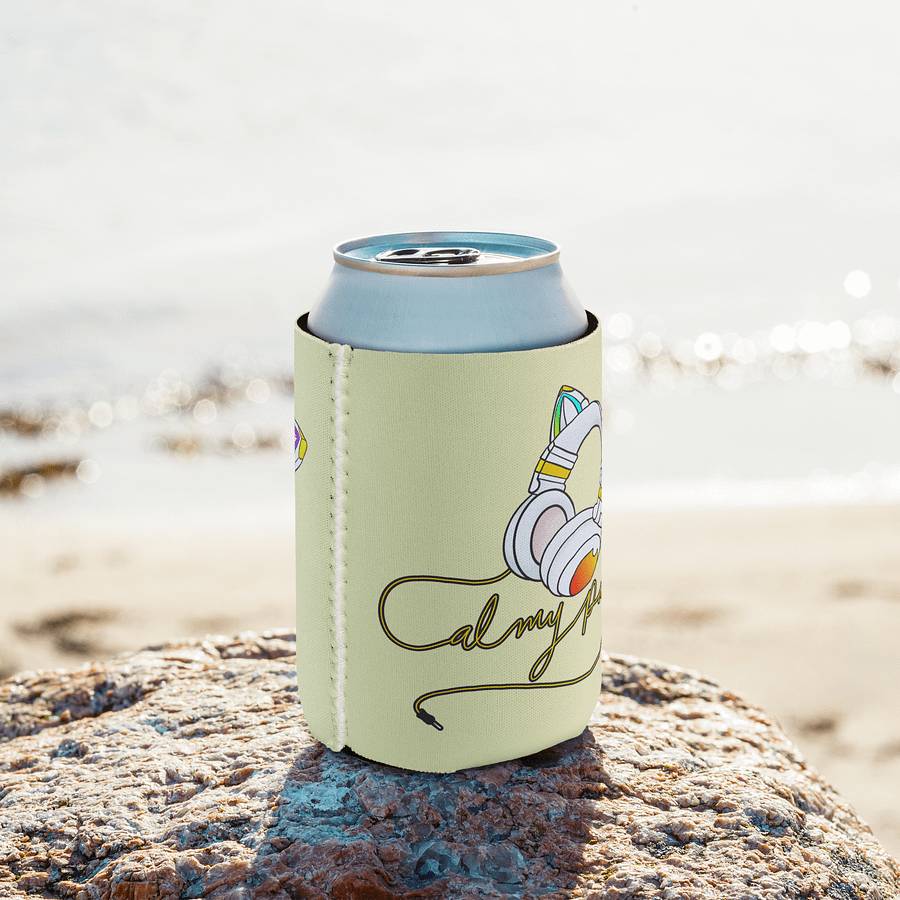 Logo Koozie - Yellow product image (8)