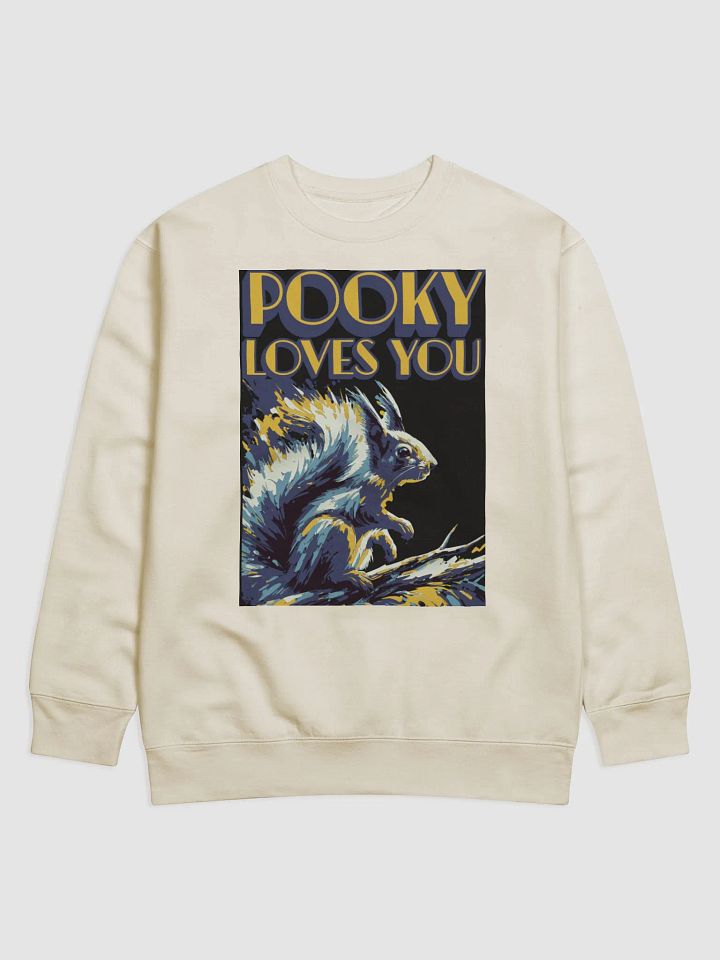 Pooky's Whimsical Squirrel Sweatshirt product image (1)