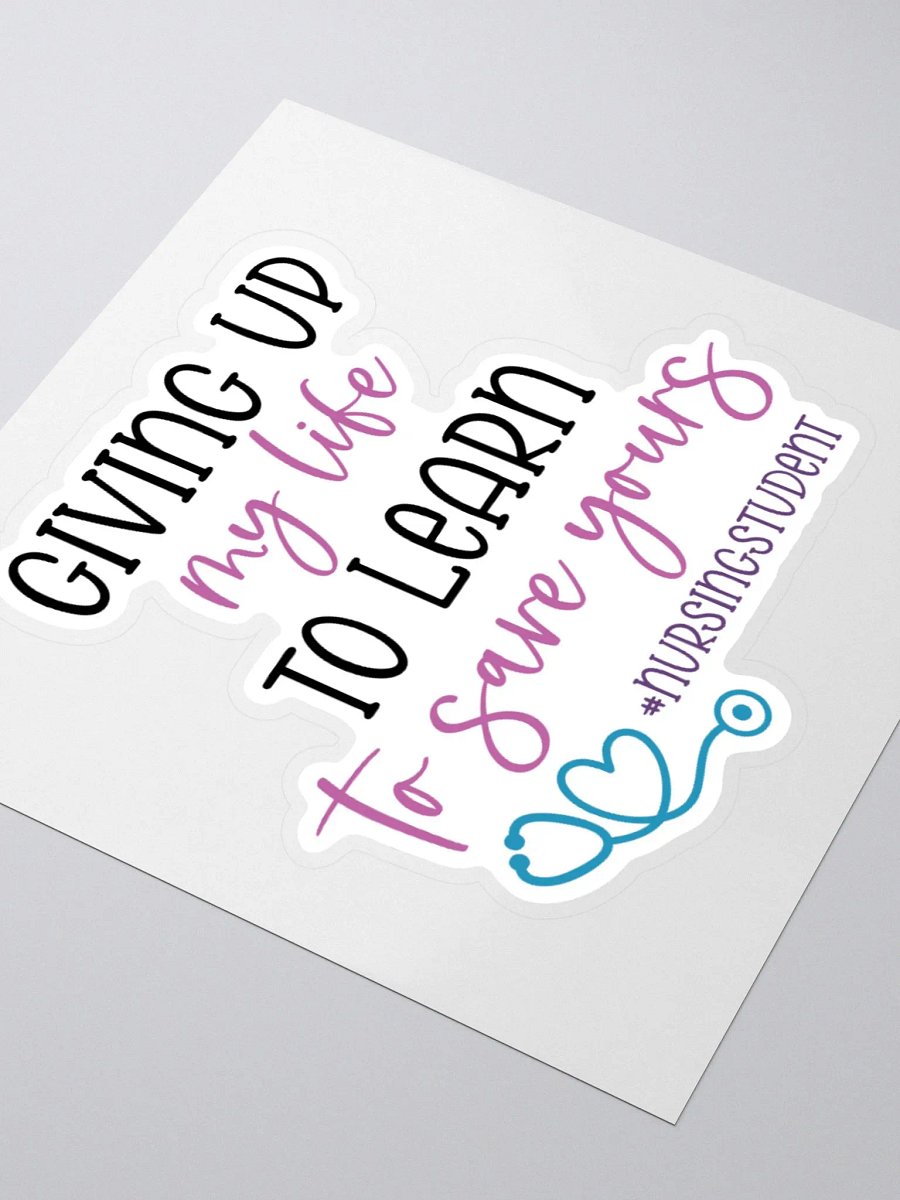 Giving Up My Life to Save Yours Sticker product image (7)