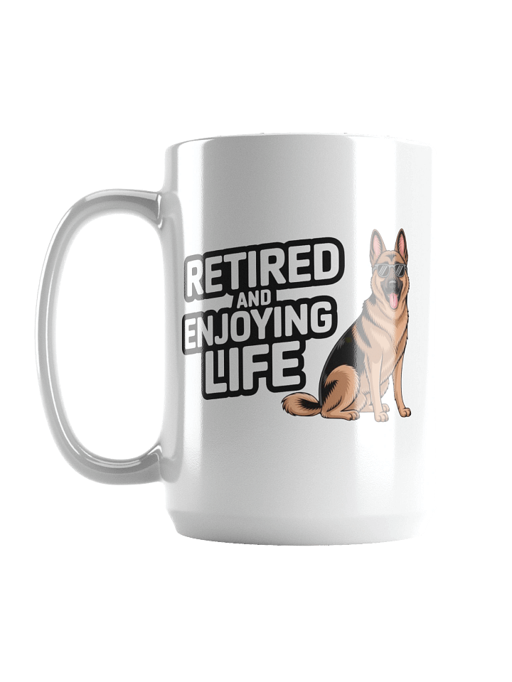 Cool Retired German Shepperd Mug product image (1)