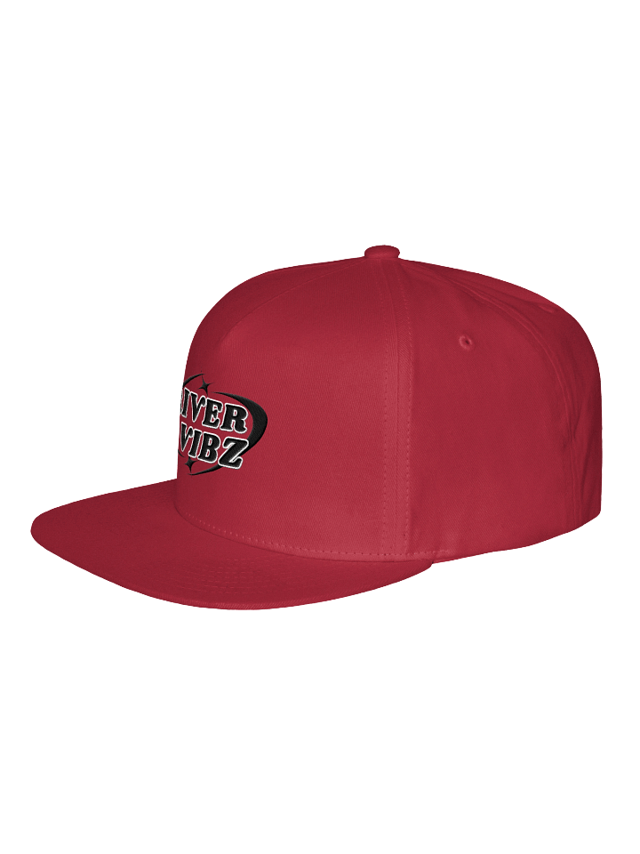 Starry River Vibz Black Flat Bill Snapback product image (2)