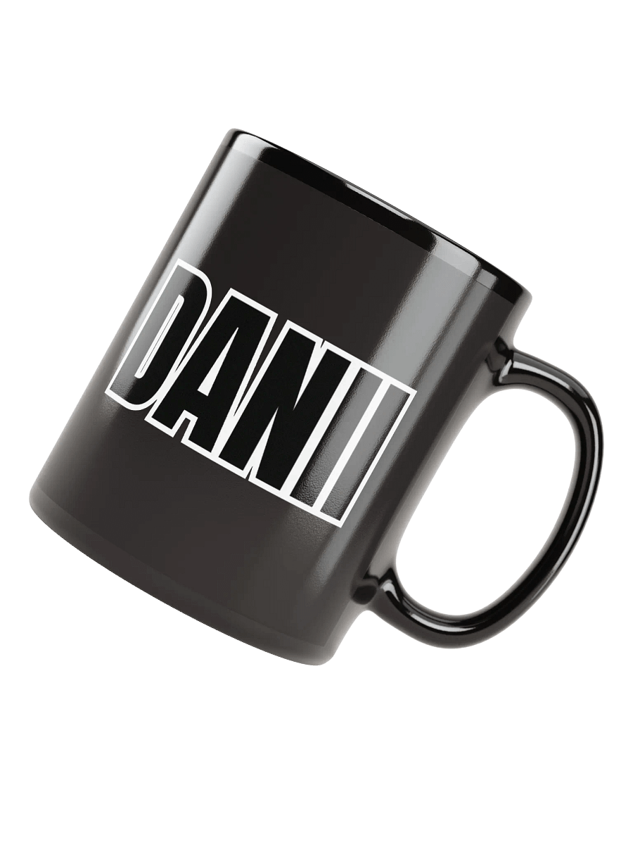 DANII XO BLACK MUG product image (4)