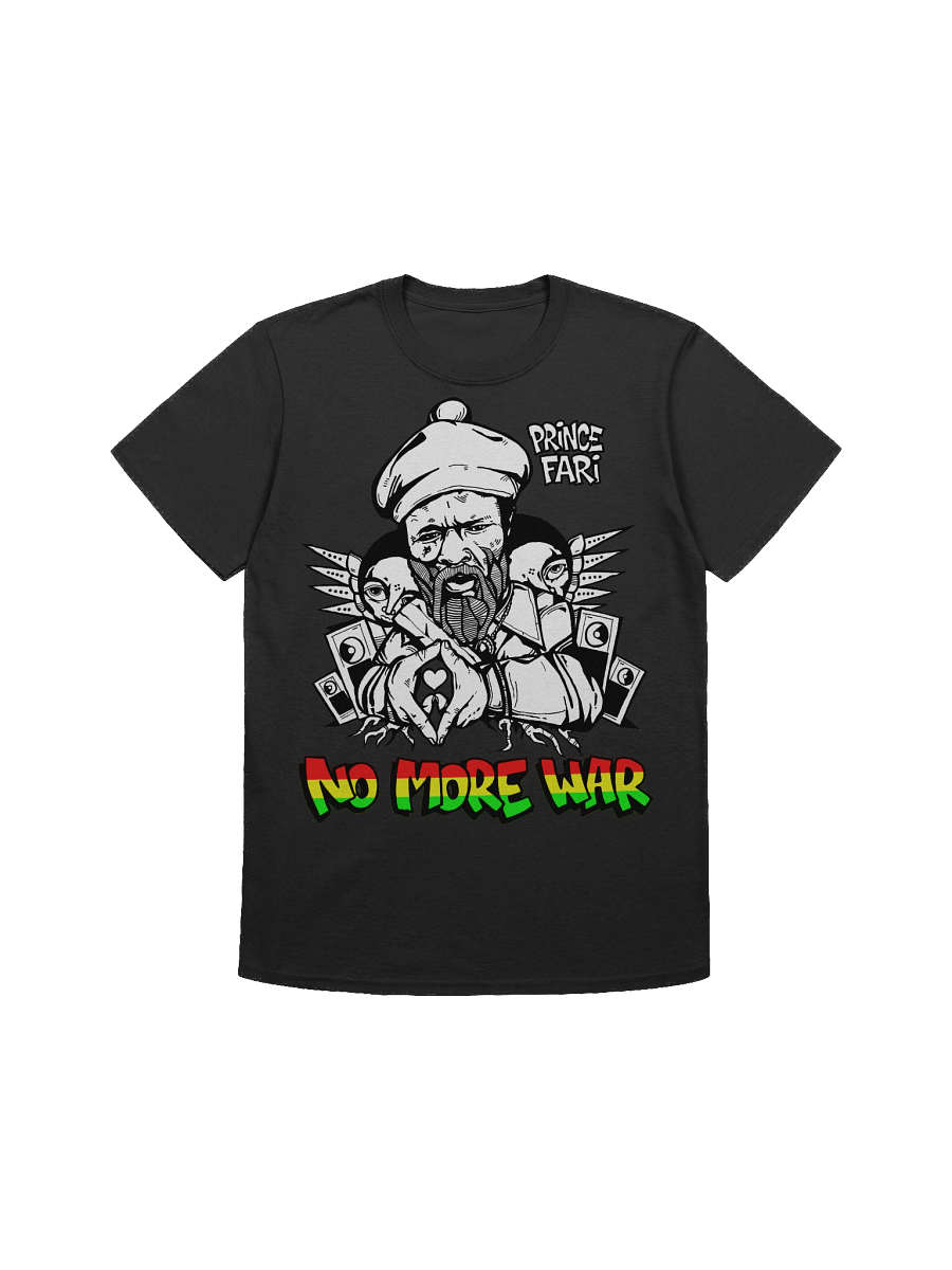 Prince Far I T-Shirt by RasTerms37 (Grey / Red Gold Green / Basic) product image (1)