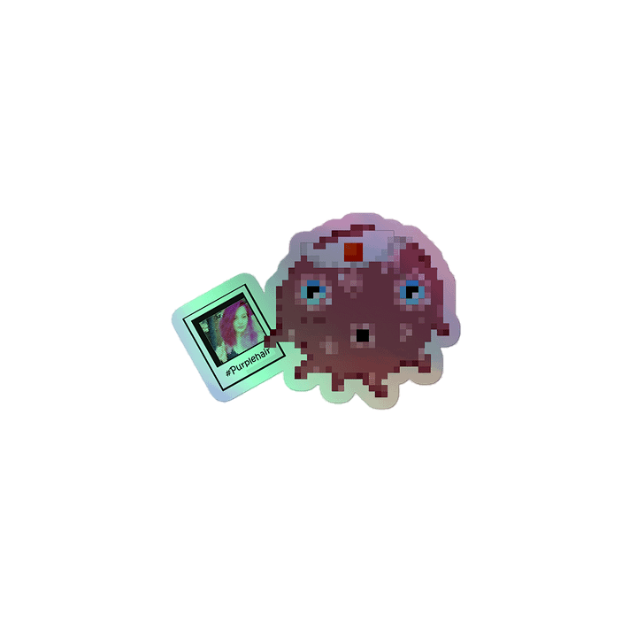 Ollie - Instagram Holographic Sticker product image (1)