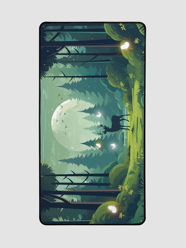 Moonlit Forest Desk Mat product image (1)