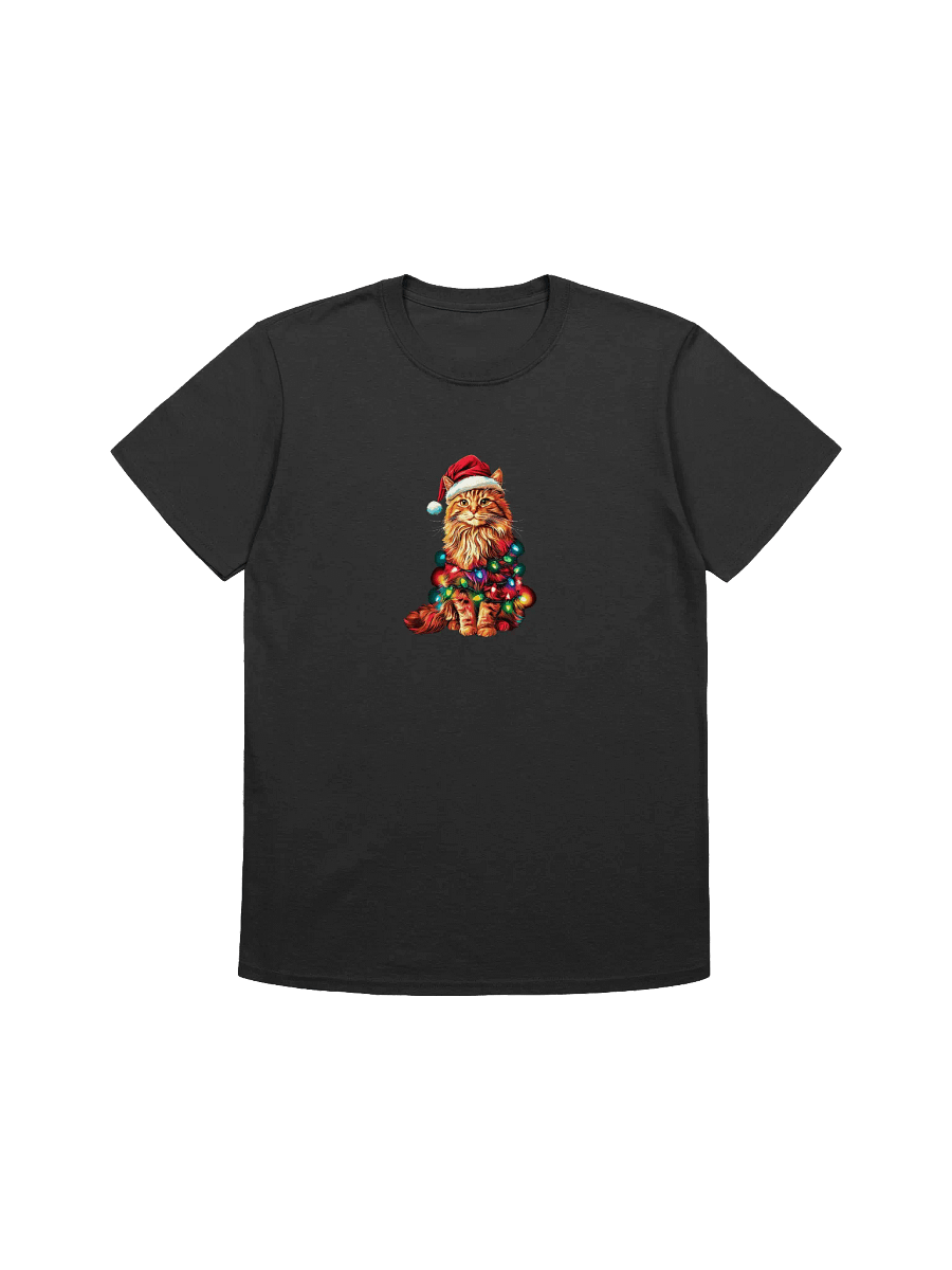 Cute Christmas Orange Cat Lover Unisex T-Shirt product image (1)