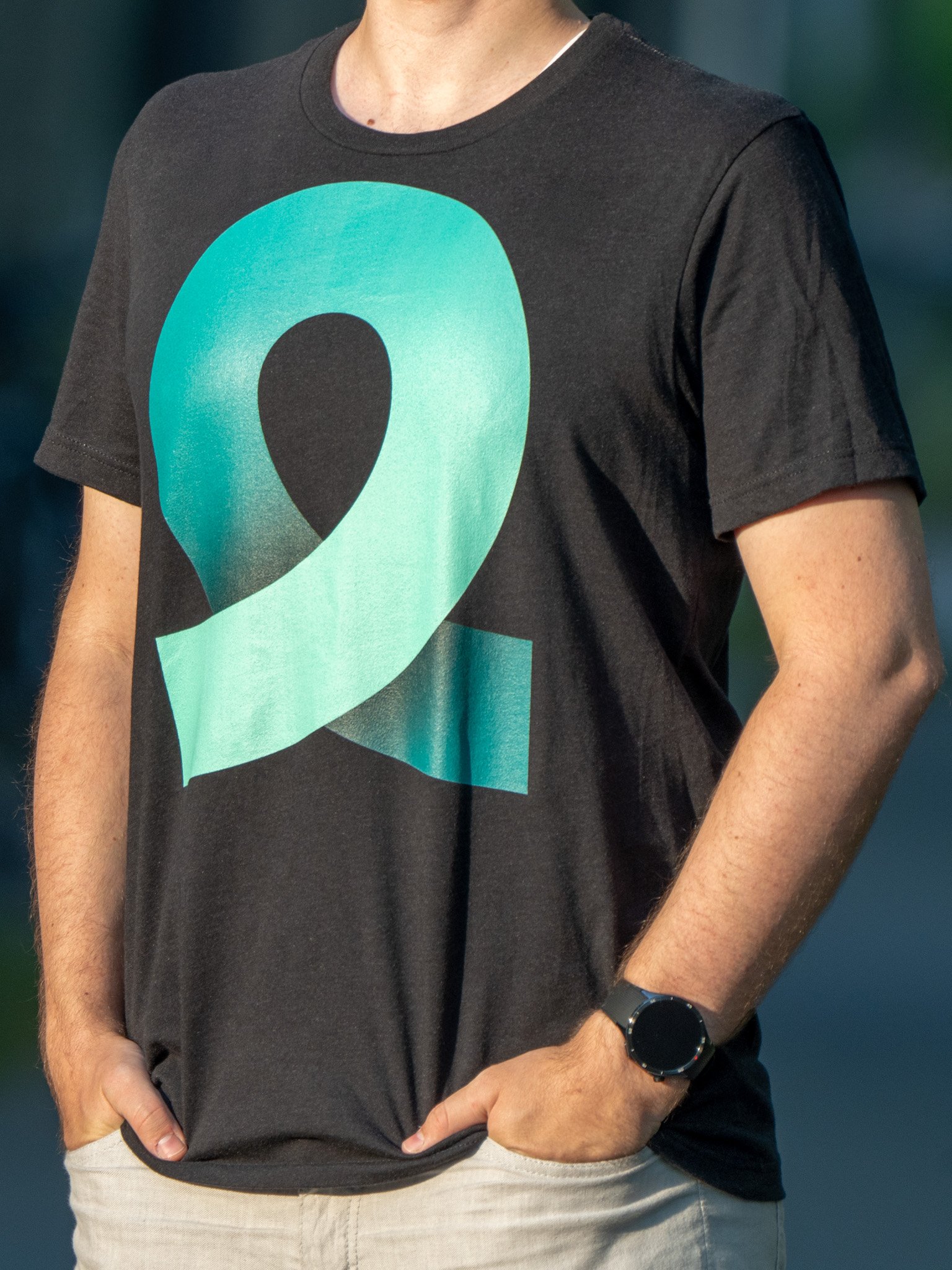 Color Loop T-Shirt – Caribbean-Sea product image (1)