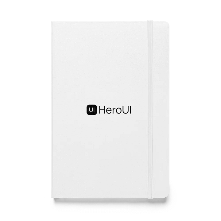 HeroUI Notebook Plain product image (1)