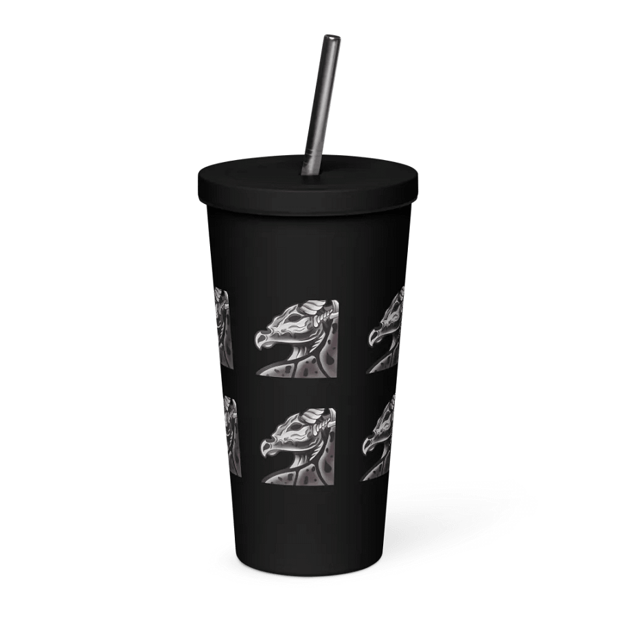Thestral Insulated Tumbler w/ Straw product image (1)