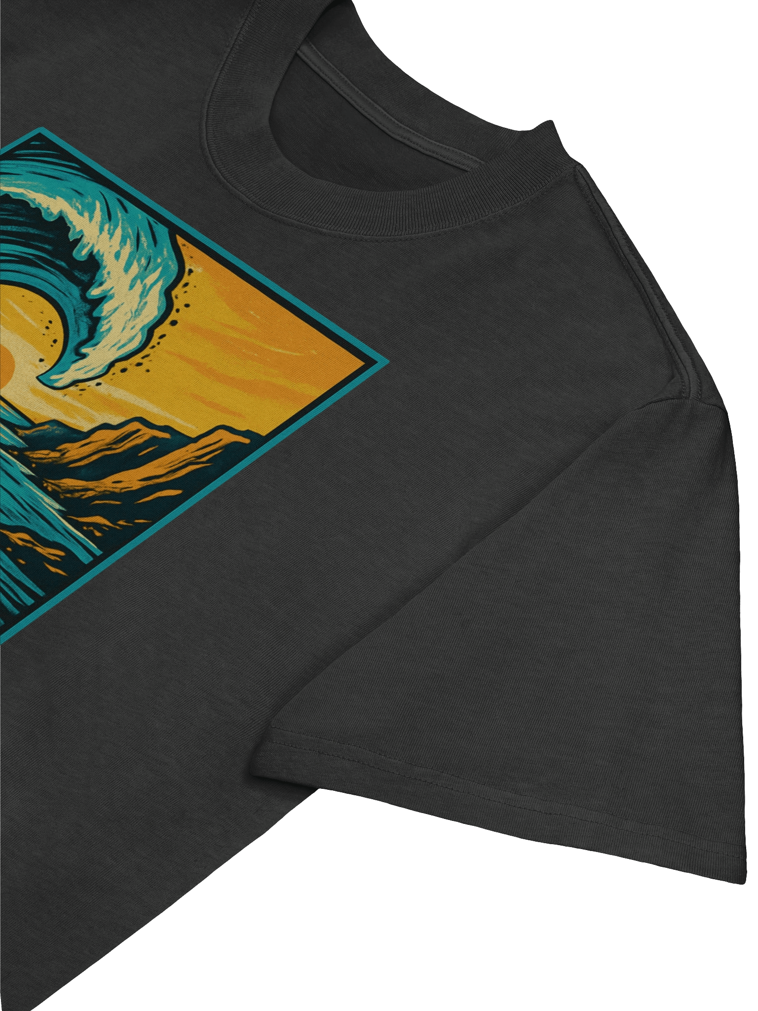 Cornish Surf Life Oversized Faded Tee product image (5)