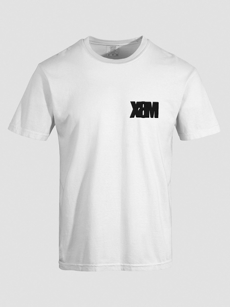 X8M Embroidered Logo Tee (white tee black logo) product image (7)