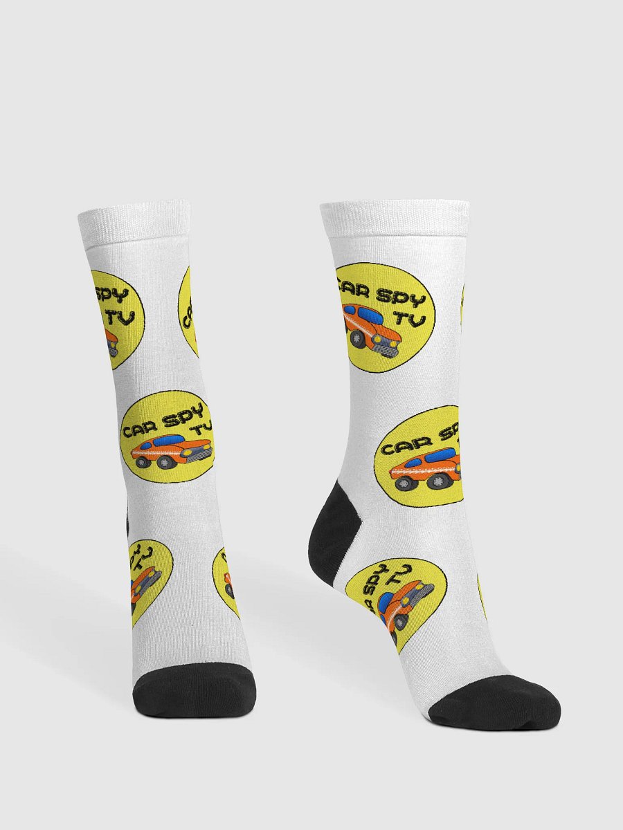 Crew Socks: CarSpyTV Logo product image (3)