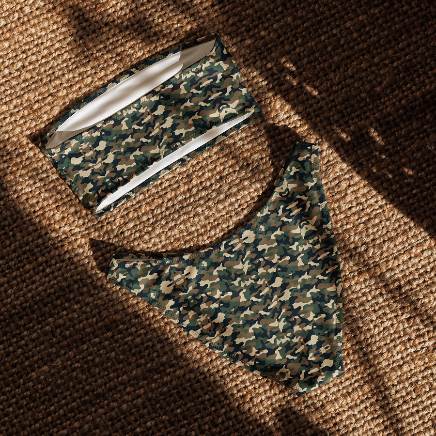 Elite Bandeau Bikini Set – Camo Dream Edition product image (6)