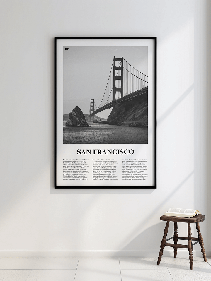 San Francisco 01 Newspaper Poster product image (4)