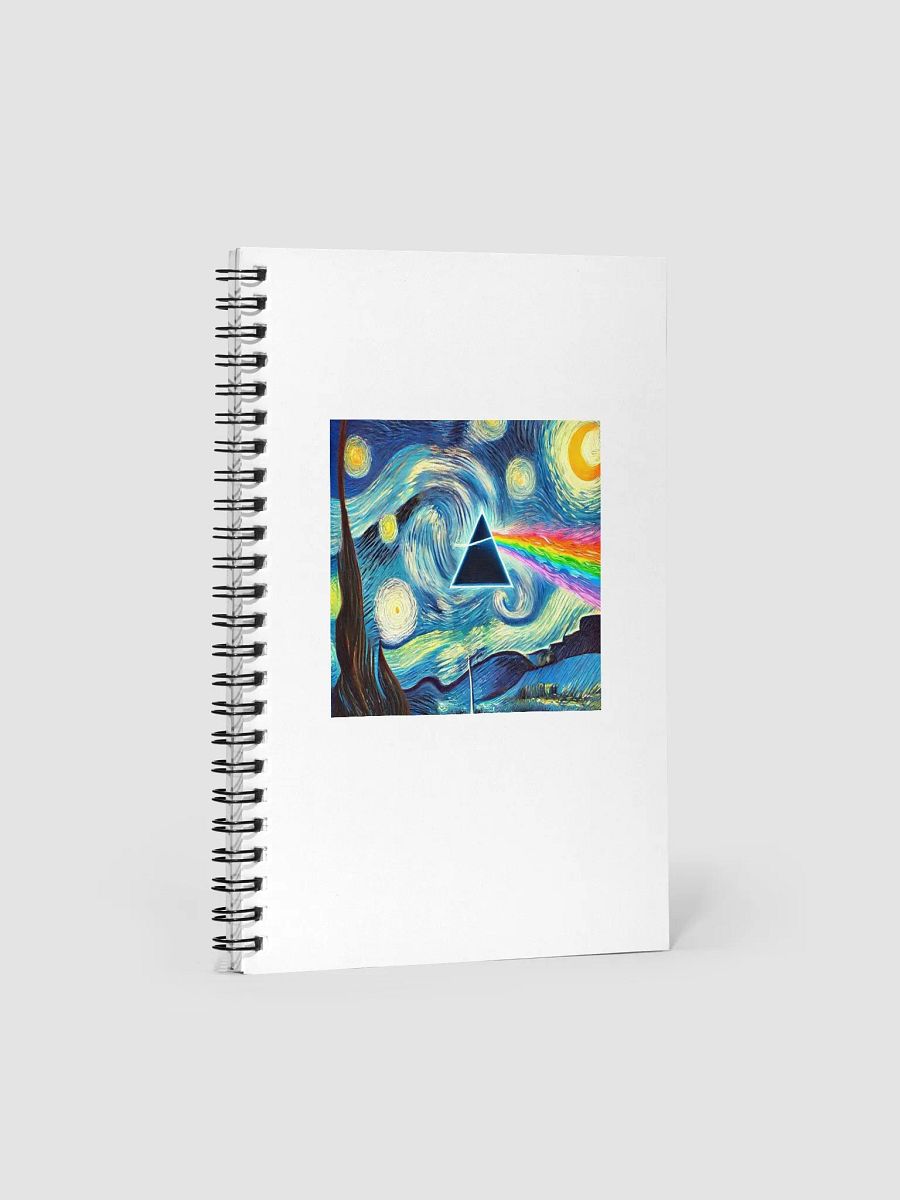 📔 Pink Floyd – Dark Side of the Moon Van Gogh-Inspired Spiral Journal product image (1)