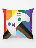 8-bit Gamer Pride Throw Pillow product image (1)