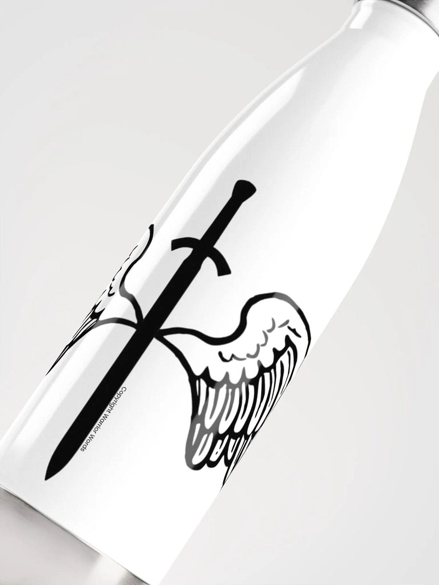 Warrior Words Black Logo Watter Bottle product image (5)