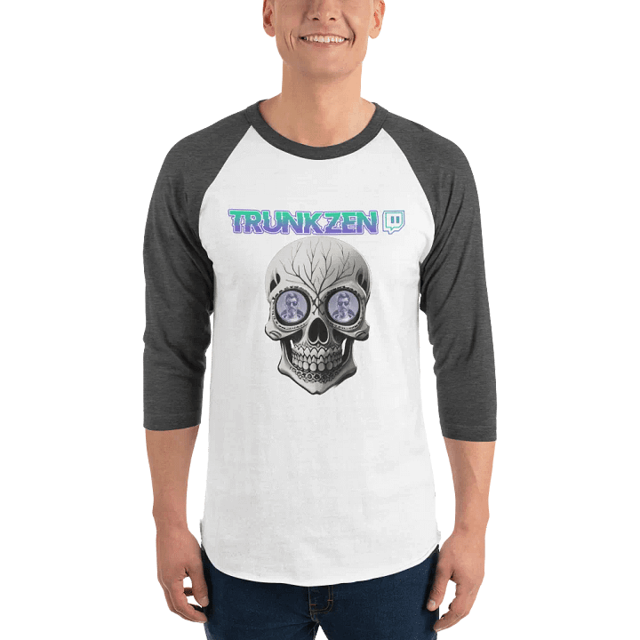 Skully Baseball Tee product image (1)