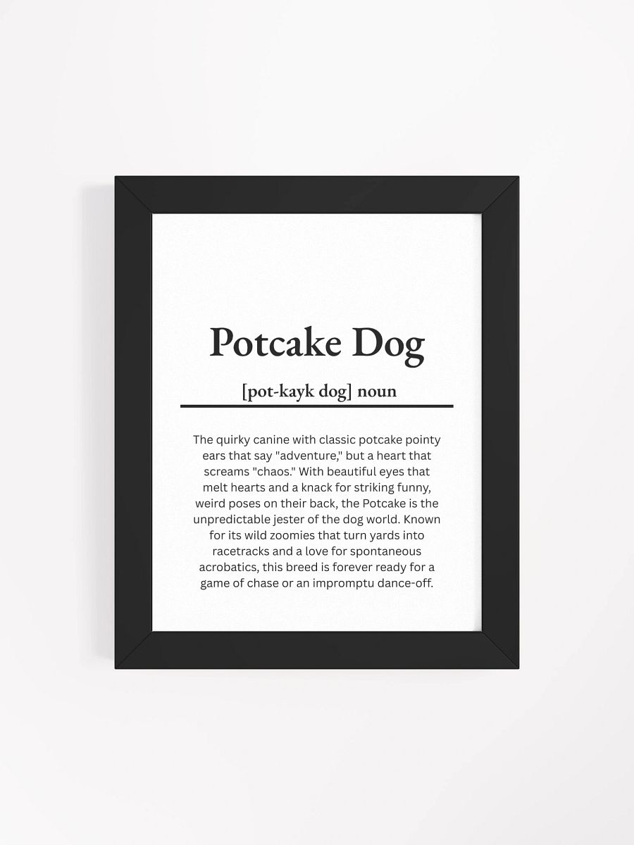 Potcake Dog Definition Print product image (34)