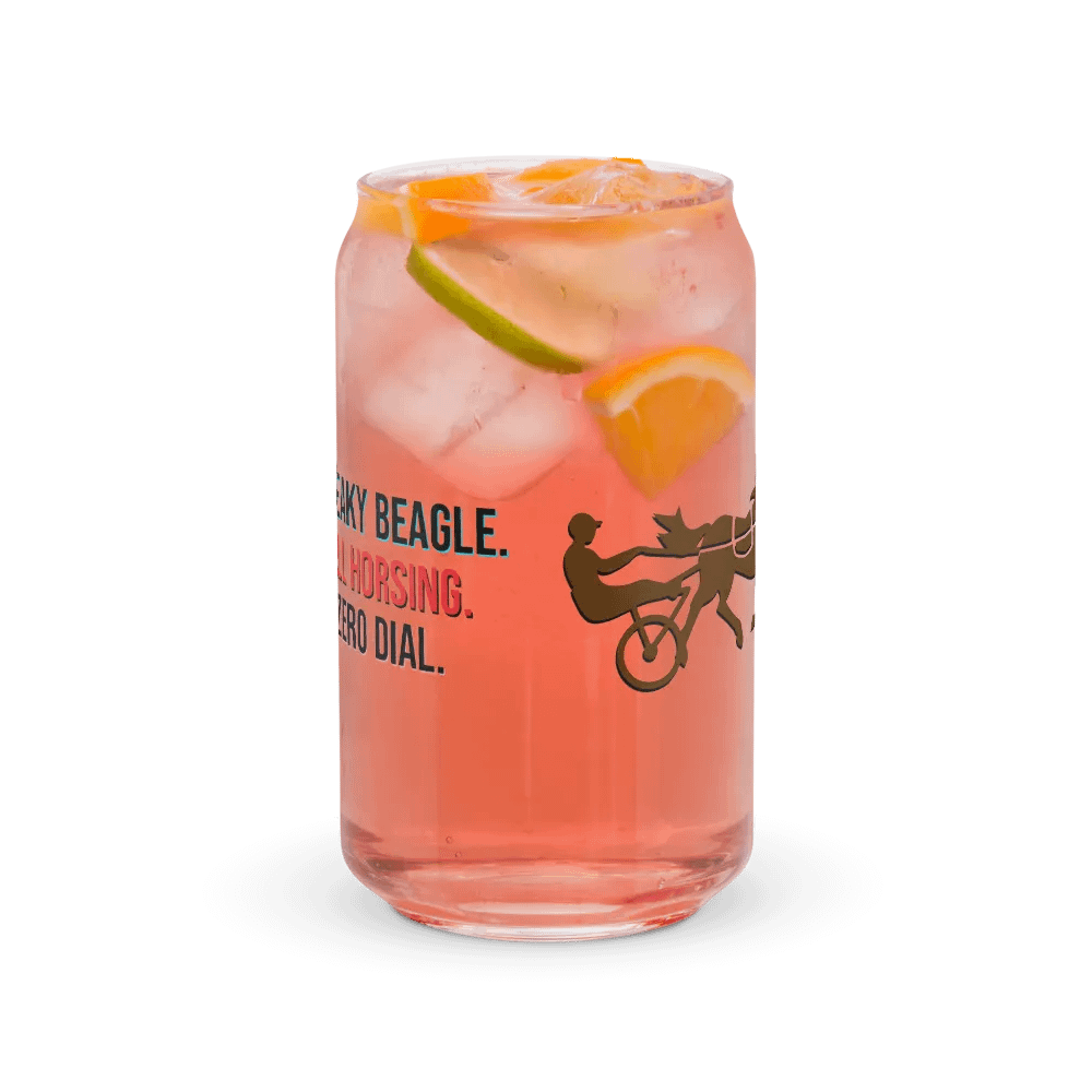 ALL HORSING | ZERO DIAL In A Can Glass product image (1)