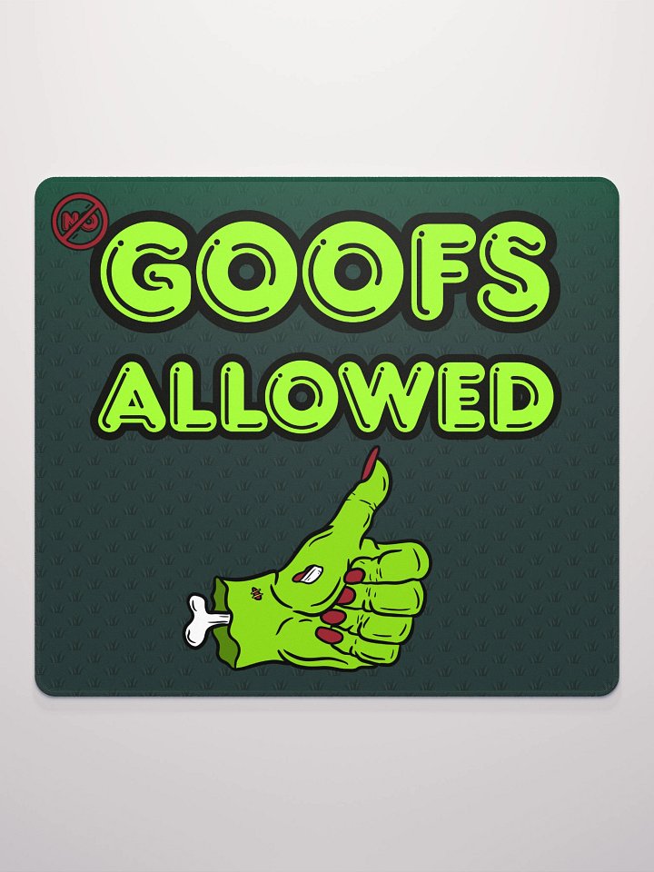 No Goofs Gaming Mouse Pad product image (2)