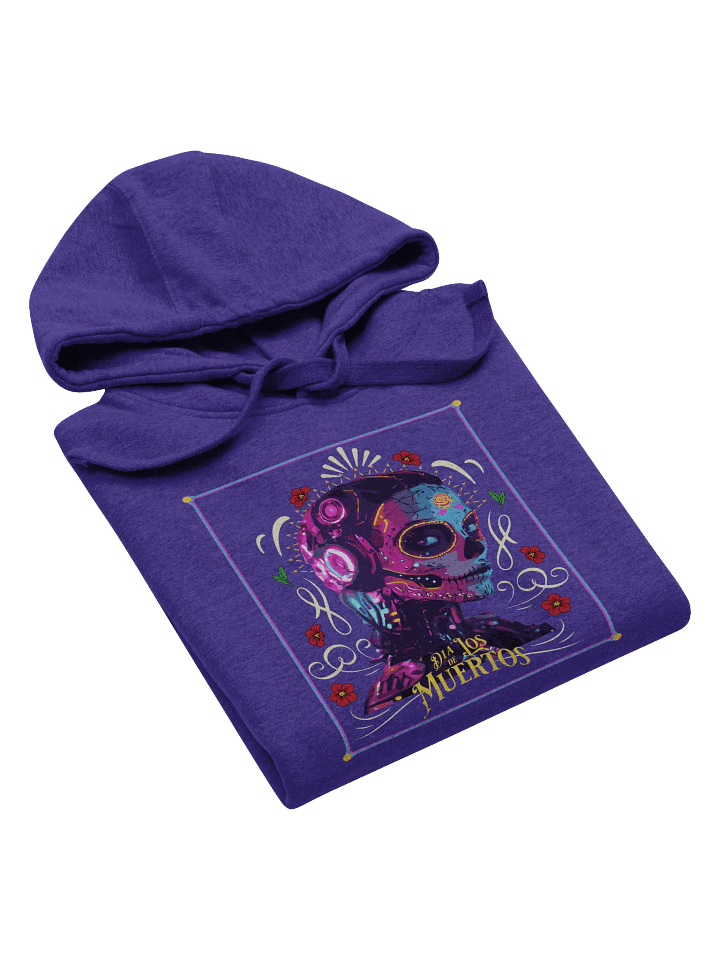 Cyber Día de los Muertos Hoodie product image (2)