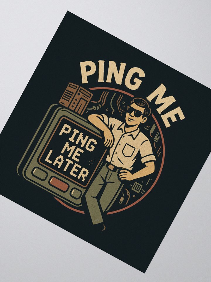 PING ME - Sticker product image (2)