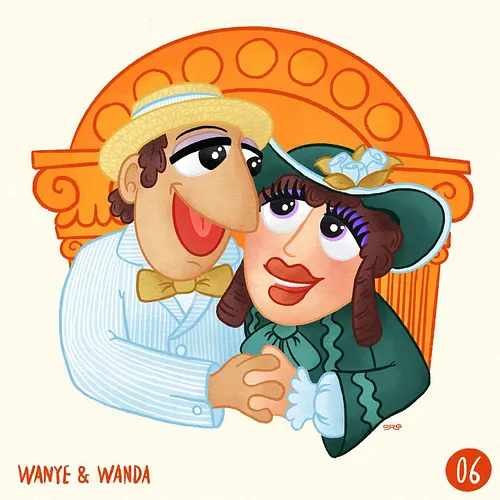 Now for a “wholesome, uplifting, and decent” act of Wayne of Wanda!

In celebration of @themuppets 70th anniversary.

#themup...