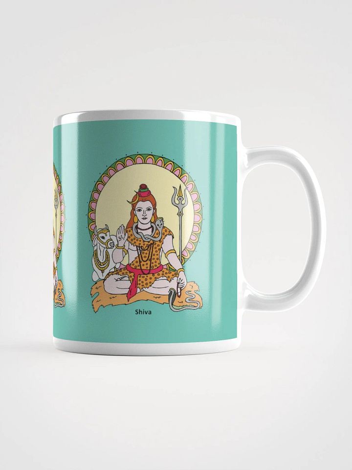 Shiva the Ascetic Mug (Teal) product image (1)