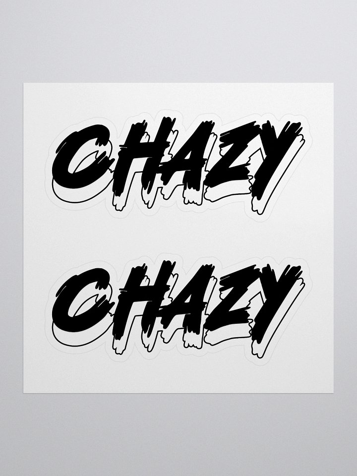 CHAZY Sticker (1 free) product image (1)