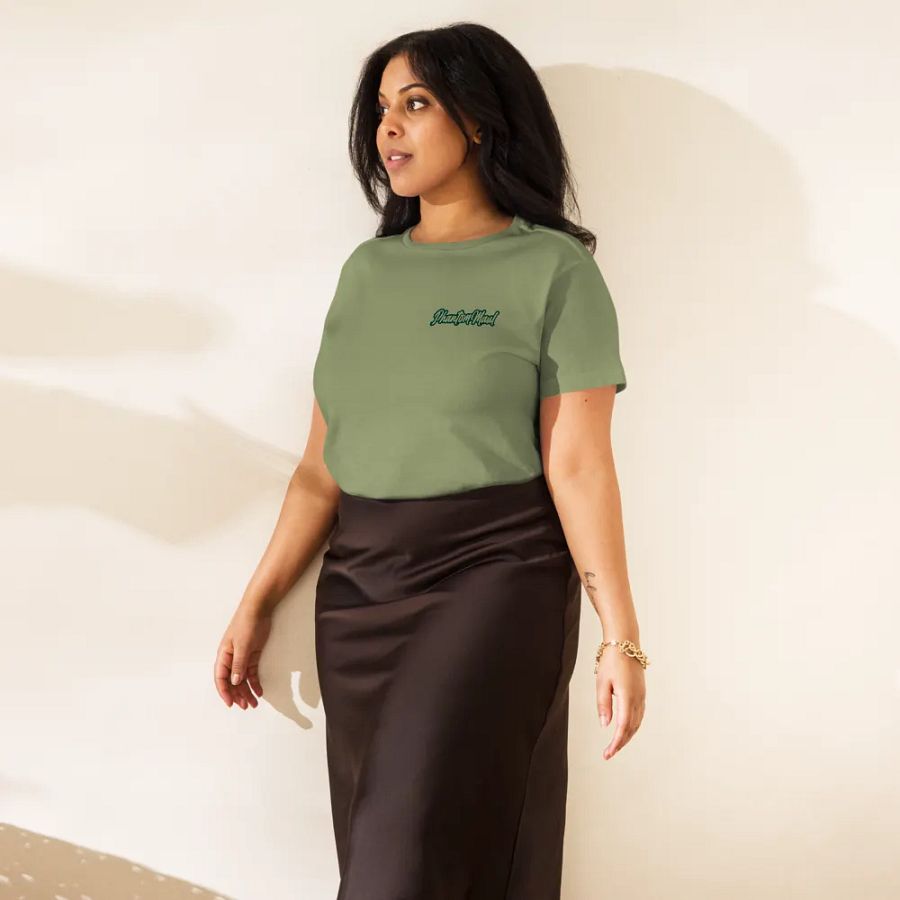 Forest Green 'PhantomMaul' High-Waisted Tee product image (3)